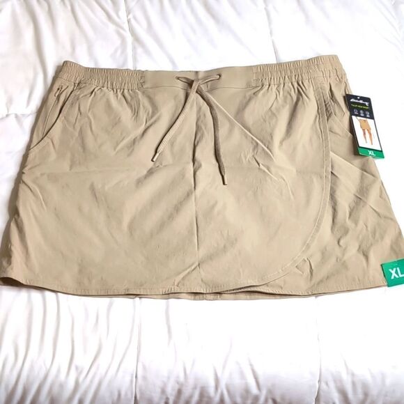 Eddie Bauer XL Tulip Hem Skort, NEW - Picture 1 of 12